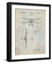Staggered Biplane Aircraft Patent-Cole Borders-Framed Art Print