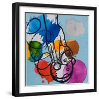 Staggering Touch I, 2005-Nora Soos-Framed Giclee Print