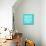Stagnate Teal-OnRei-Stretched Canvas displayed on a wall