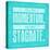 Stagnate Teal-OnRei-Stretched Canvas