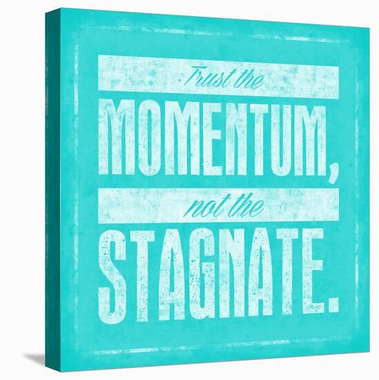 Stagnate Teal-OnRei-Stretched Canvas