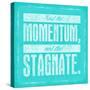 Stagnate Teal-OnRei-Stretched Canvas