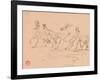 Stags and Hinds-Henri de Toulouse-Lautrec-Framed Giclee Print