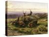 Stags at Rest-Rosa Bonheur-Stretched Canvas