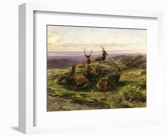 Stags at Rest-Rosa Bonheur-Framed Giclee Print