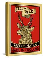 Stags Head-Mark Rogan-Stretched Canvas