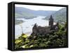 Stahleck Castle, Bacharach, Rhine Valley, Rhineland-Palatinate, Germany, Europe-Hans Peter Merten-Framed Stretched Canvas