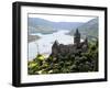 Stahleck Castle, Bacharach, Rhine Valley, Rhineland-Palatinate, Germany, Europe-Hans Peter Merten-Framed Photographic Print