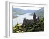 Stahleck Castle, Bacharach, Rhine Valley, Rhineland-Palatinate, Germany, Europe-Hans Peter Merten-Framed Photographic Print