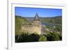 Stahleck Castle near Bacharach, Rhine Valley, Rhineland-Palatinate, Germany, Europe-Hans-Peter Merten-Framed Photographic Print