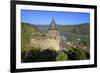 Stahleck Castle near Bacharach, Rhine Valley, Rhineland-Palatinate, Germany, Europe-Hans-Peter Merten-Framed Photographic Print