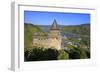 Stahleck Castle near Bacharach, Rhine Valley, Rhineland-Palatinate, Germany, Europe-Hans-Peter Merten-Framed Photographic Print