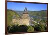 Stahleck Castle near Bacharach, Rhine Valley, Rhineland-Palatinate, Germany, Europe-Hans-Peter Merten-Framed Photographic Print