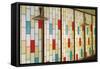 Stain Glass Partition-null-Framed Stretched Canvas