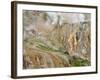 Stain Glass Wall and Geyser River in Valley of the Geysers, Kronotsky Zapovednik, Kamchatka, 2006-Igor Shpilenok-Framed Photographic Print