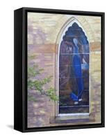 Stain Glass Window-Rusty Frentner-Framed Stretched Canvas