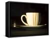 Stained Coffee Cup with Saucer, Victoria, Espírito Santo, Brazil-David H. Wells-Framed Stretched Canvas