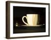 Stained Coffee Cup with Saucer, Victoria, Espírito Santo, Brazil-David H. Wells-Framed Photographic Print