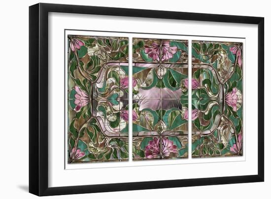 Stained Glasd-Mindy Sommers-Framed Giclee Print