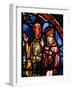 Stained Glass, 13th circa Noah and His Wife Boarding the Ark from the Noah Window-null-Framed Giclee Print