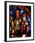 Stained Glass, 13th circa Noah and His Wife Boarding the Ark from the Noah Window-null-Framed Giclee Print