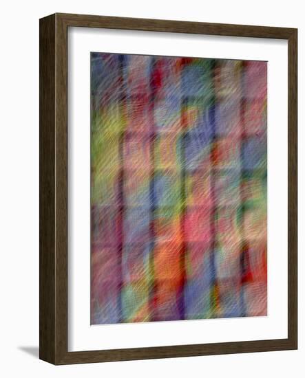 Stained Glass Abstract #2-Steven Maxx-Framed Photographic Print