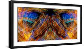 Stained Glass Abstract #5-Steven Maxx-Framed Photographic Print