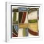Stained Glass Abstraction I-Karen Deans-Framed Art Print