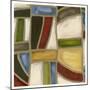 Stained Glass Abstraction I-Karen Deans-Mounted Art Print