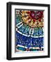 Stained Glass Ceiling at Beit Al-Quran Museum, Manama, Bahrain-Walter Bibikow-Framed Photographic Print