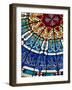 Stained Glass Ceiling at Beit Al-Quran Museum, Manama, Bahrain-Walter Bibikow-Framed Photographic Print