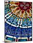 Stained Glass Ceiling at Beit Al-Quran Museum, Manama, Bahrain-Walter Bibikow-Mounted Photographic Print
