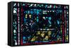 Stained Glass, Chartres Cathedral, Chartres, France-null-Framed Stretched Canvas