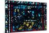 Stained Glass, Chartres Cathedral, Chartres, France-null-Mounted Photographic Print