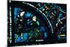 Stained Glass, Chartres Cathedral, Chartres, France-null-Mounted Photographic Print