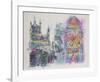 Stained Glass Church-Carrillo-Framed Collectable Print