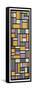 Stained-Glass Composition Viii, 1918-1919 (Stained Glass)-Theo Van Doesburg-Framed Stretched Canvas