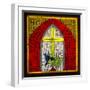 Stained Glass Cross II-Kathy Mahan-Framed Photographic Print