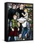 Stained Glass Depicting St. Vincent De Paul, Founder of the Daughters of Charity Congregation-Godong-Framed Stretched Canvas