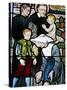 Stained Glass Depicting St. Vincent De Paul, Founder of the Daughters of Charity Congregation-Godong-Stretched Canvas