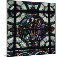 Stained Glass Depiction of the Murder of Thomas a Becket, 12th Century-CM Dixon-Mounted Photographic Print