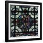 Stained Glass Depiction of the Murder of Thomas a Becket, 12th Century-CM Dixon-Framed Photographic Print