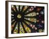 Stained Glass Detail National Basilica, Quito, Ecuador-Brent Bergherm-Framed Photographic Print