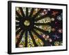 Stained Glass Detail National Basilica, Quito, Ecuador-Brent Bergherm-Framed Photographic Print