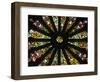 Stained Glass Detail National Basilica, Quito, Ecuador-Brent Bergherm-Framed Photographic Print