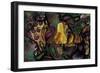 Stained Glass Fruit-Mindy Sommers-Framed Giclee Print