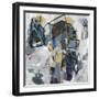 Stained Glass Glimmer-Jodi Maas-Framed Giclee Print