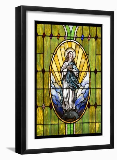 Stained Glass I-Kathy Mahan-Framed Photographic Print