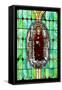 Stained Glass III-Kathy Mahan-Framed Stretched Canvas