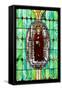 Stained Glass III-Kathy Mahan-Framed Stretched Canvas